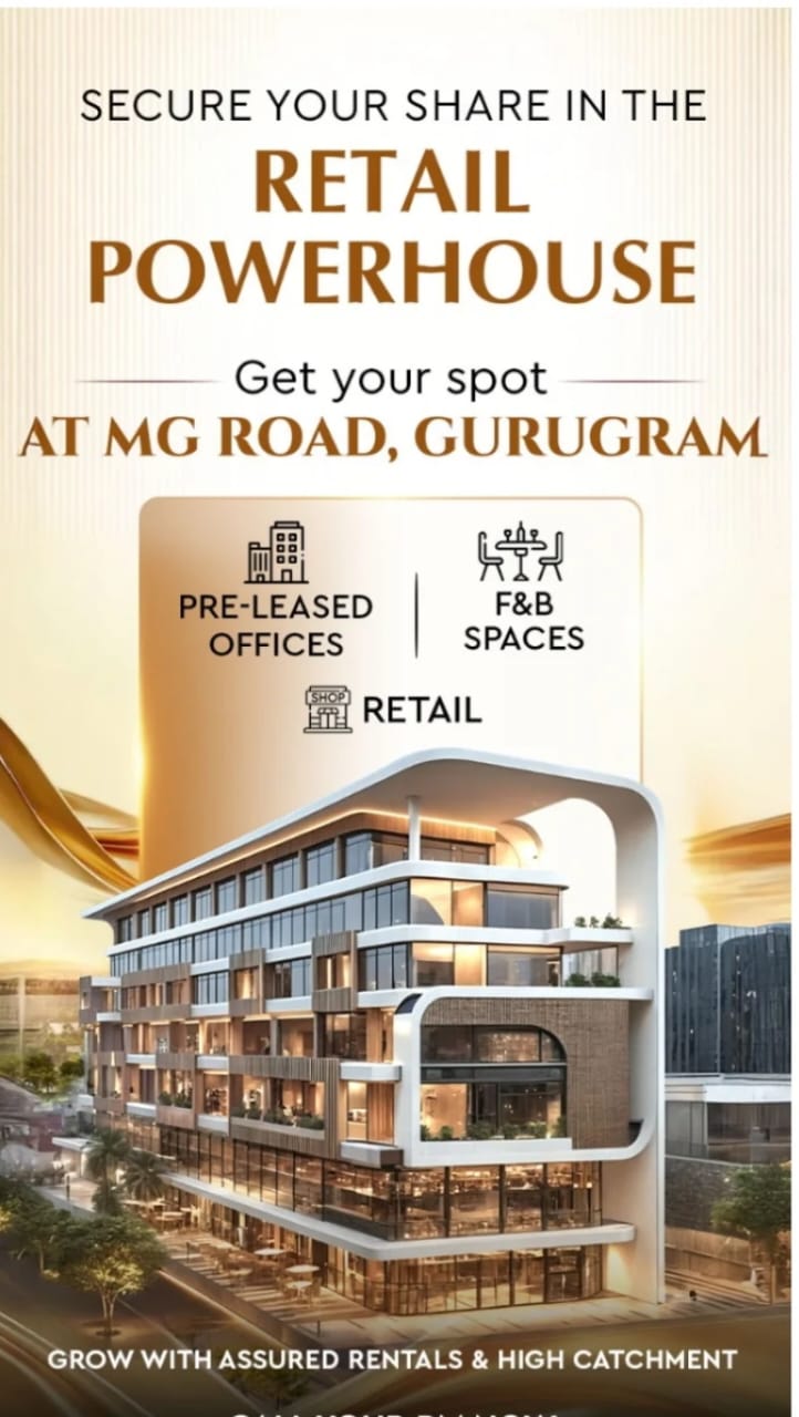 Commercial space on MG Road, Gurgaon